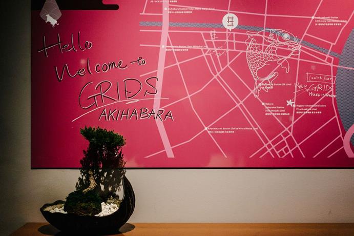 Grids Hostel Lounge Akihabara